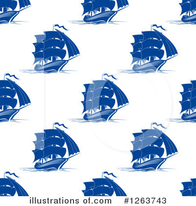 Royalty-Free (RF) Ship Clipart Illustration by Vector Tradition SM - Stock Sample #1263743