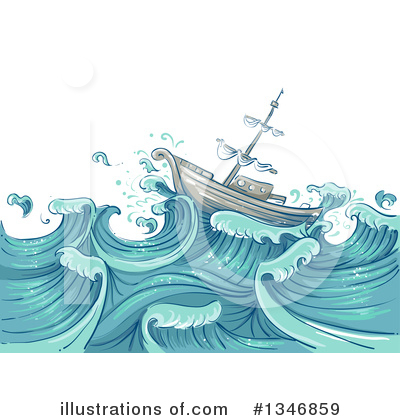 Wave Clipart #1346859 by BNP Design Studio