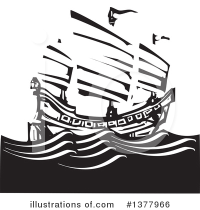 Junk Ship Clipart #1377966 by xunantunich