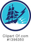 Ship Clipart #1396350 by patrimonio
