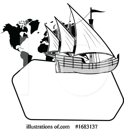 Royalty-Free (RF) Ship Clipart Illustration by Vector Tradition SM - Stock Sample #1683137