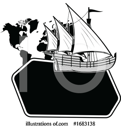 Royalty-Free (RF) Ship Clipart Illustration by Vector Tradition SM - Stock Sample #1683138
