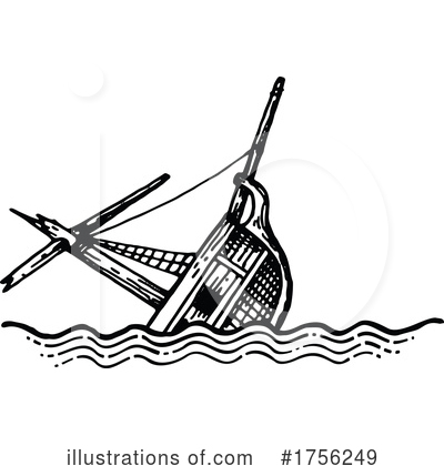 Royalty-Free (RF) Ship Clipart Illustration by Vector Tradition SM - Stock Sample #1756249