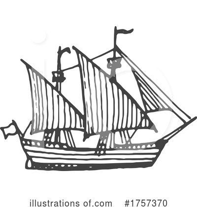 Royalty-Free (RF) Ship Clipart Illustration by Vector Tradition SM - Stock Sample #1757370