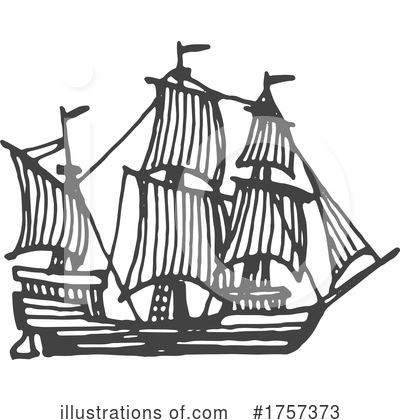 Royalty-Free (RF) Ship Clipart Illustration by Vector Tradition SM - Stock Sample #1757373