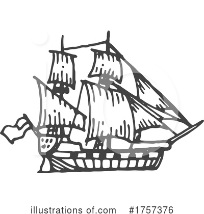 Royalty-Free (RF) Ship Clipart Illustration by Vector Tradition SM - Stock Sample #1757376