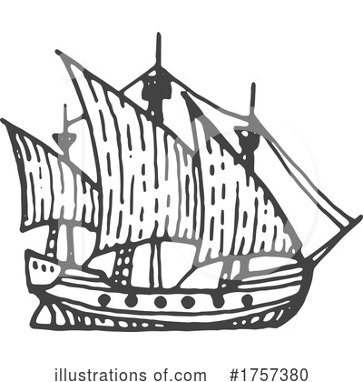 Royalty-Free (RF) Ship Clipart Illustration by Vector Tradition SM - Stock Sample #1757380