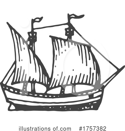 Royalty-Free (RF) Ship Clipart Illustration by Vector Tradition SM - Stock Sample #1757382