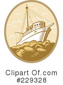 Ship Clipart #229328 by patrimonio