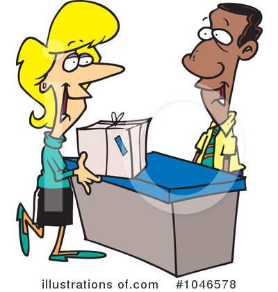 Royalty-Free (RF) Shipping Clipart Illustration by toonaday - Stock Sample #1046578