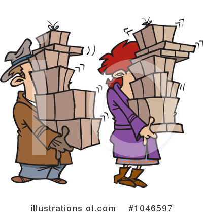 Royalty-Free (RF) Shipping Clipart Illustration by toonaday - Stock Sample #1046597