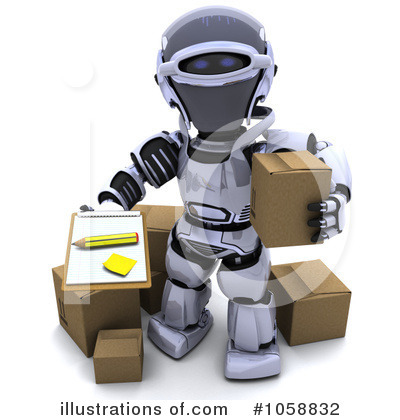 Royalty-Free (RF) Shipping Clipart Illustration by KJ Pargeter - Stock Sample #1058832