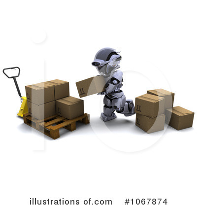 Royalty-Free (RF) Shipping Clipart Illustration by KJ Pargeter - Stock Sample #1067874