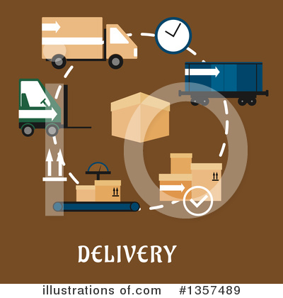 Royalty-Free (RF) Shipping Clipart Illustration by Vector Tradition SM - Stock Sample #1357489