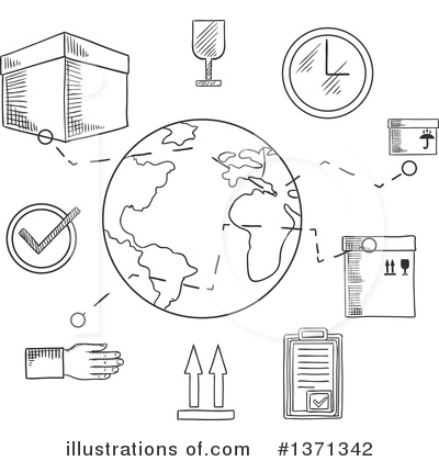 World Clipart #1371342 by Vector Tradition SM