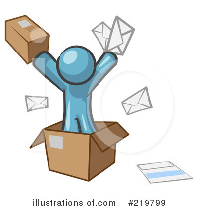 Royalty-Free (RF) Shipping Clipart Illustration by Leo Blanchette - Stock Sample #219799