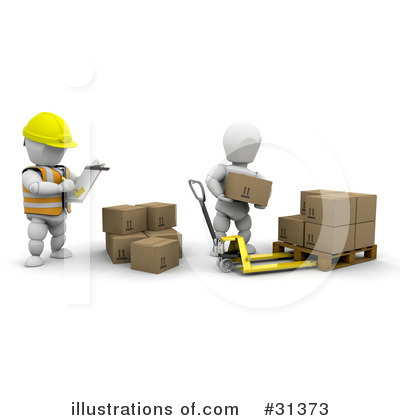Royalty-Free (RF) Shipping Clipart Illustration by KJ Pargeter - Stock Sample #31373