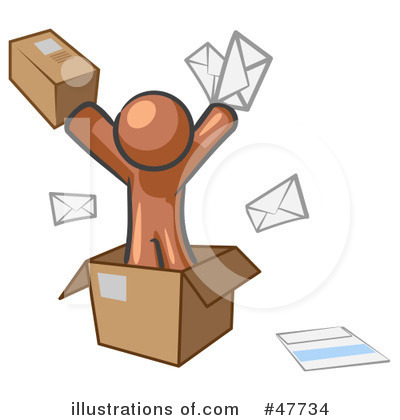 Royalty-Free (RF) Shipping Clipart Illustration by Leo Blanchette - Stock Sample #47734