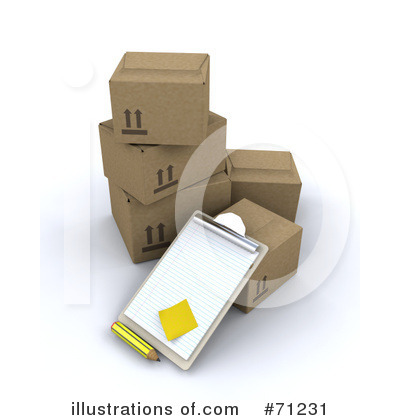 Royalty-Free (RF) Shipping Clipart Illustration by KJ Pargeter - Stock Sample #71231