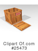 Shipping Crate Clipart #25473 by KJ Pargeter