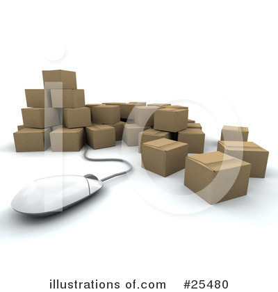 Royalty-Free (RF) Shipping Industry Clipart Illustration by KJ Pargeter - Stock Sample #25480