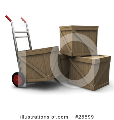 Royalty-Free (RF) Shipping Industry Clipart Illustration by KJ Pargeter - Stock Sample #25599