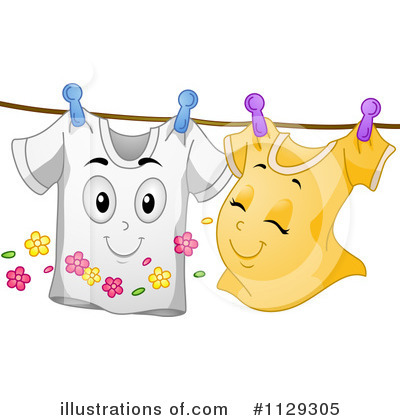 Royalty-Free (RF) Shirt Clipart Illustration by BNP Design Studio - Stock Sample #1129305
