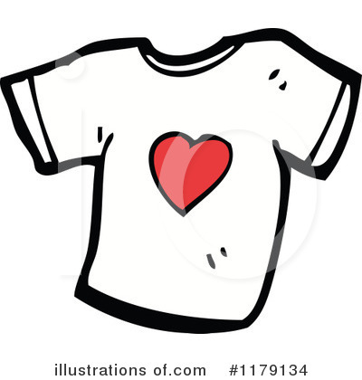 Royalty-Free (RF) Shirt Clipart Illustration by lineartestpilot - Stock Sample #1179134