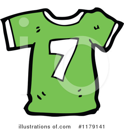 Royalty-Free (RF) Shirt Clipart Illustration by lineartestpilot - Stock Sample #1179141