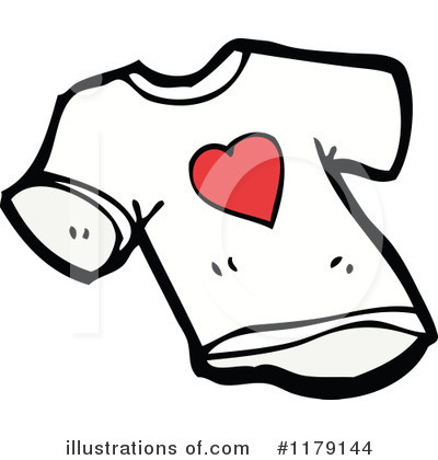 Royalty-Free (RF) Shirt Clipart Illustration by lineartestpilot - Stock Sample #1179144