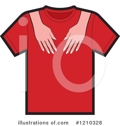Royalty-Free (RF) Shirt Clipart Illustration by Lal Perera - Stock Sample #1210328