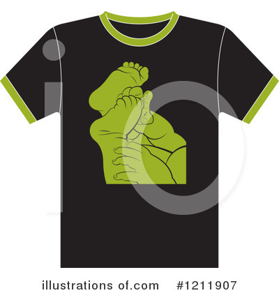 Royalty-Free (RF) Shirt Clipart Illustration by Lal Perera - Stock Sample #1211907