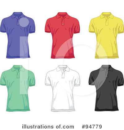 Royalty-Free (RF) Shirt Clipart Illustration by yayayoyo - Stock Sample #94779