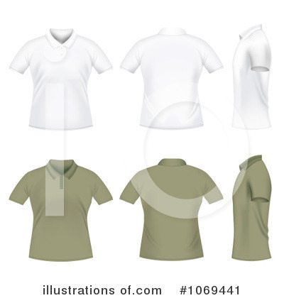 Royalty-Free (RF) Shirts Clipart Illustration by vectorace - Stock Sample #1069441