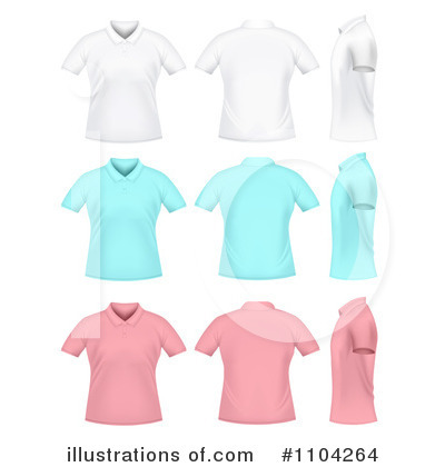 Royalty-Free (RF) Shirts Clipart Illustration by vectorace - Stock Sample #1104264