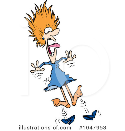 Royalty-Free (RF) Shocked Clipart Illustration by toonaday - Stock Sample #1047953