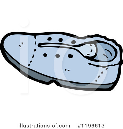 Royalty-Free (RF) Shoe Clipart Illustration by lineartestpilot - Stock Sample #1196613