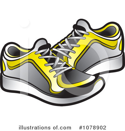 Royalty-Free (RF) Shoes Clipart Illustration by Lal Perera - Stock Sample #1078902