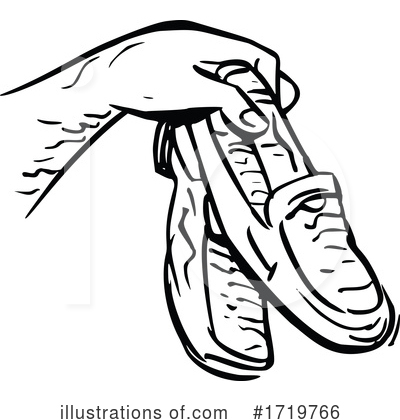 Royalty-Free (RF) Shoes Clipart Illustration by patrimonio - Stock Sample #1719766