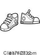 Shoes Clipart #1742332 by Hit Toon