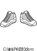 Shoes Clipart #1742333 by Hit Toon