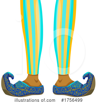 Royalty-Free (RF) Shoes Clipart Illustration by Vector Tradition SM - Stock Sample #1756499