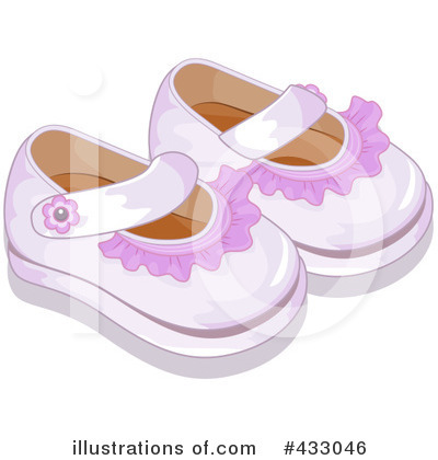 Baby Shoes Clipart #433046 by BNP Design Studio