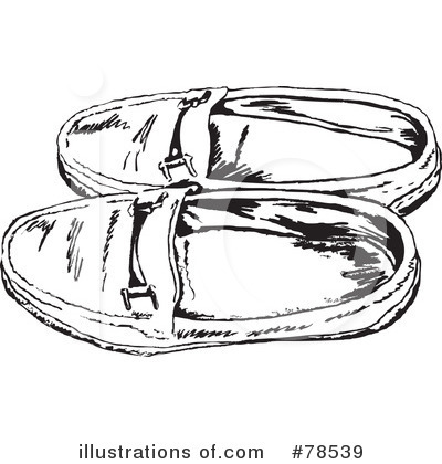 Royalty-Free (RF) Shoes Clipart Illustration by Prawny - Stock Sample #78539