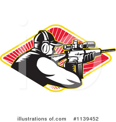 Rifle Clipart #1139452 by patrimonio