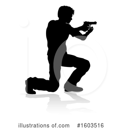 Royalty-Free (RF) Shooting Clipart Illustration by AtStockIllustration - Stock Sample #1603516