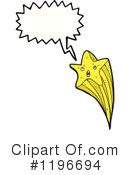 Shooting Star Clipart #1196694 by lineartestpilot