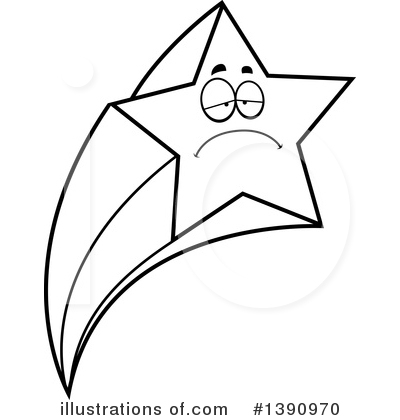 Shooting Star Clipart #1390970 by Cory Thoman