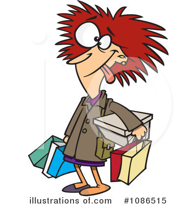Shopping Clipart #1086515 by toonaday