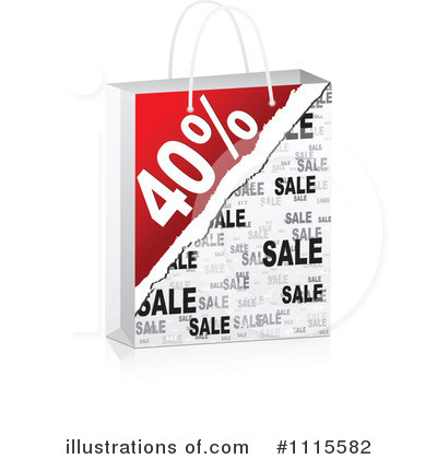 Shopping Bag Clipart #1115582 by Andrei Marincas
